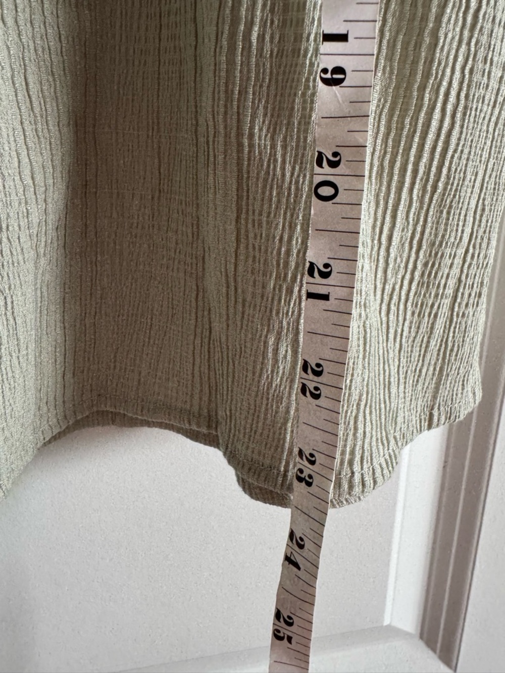 Elegant Lace Trim Blouse - Green - Picture 9 of 10